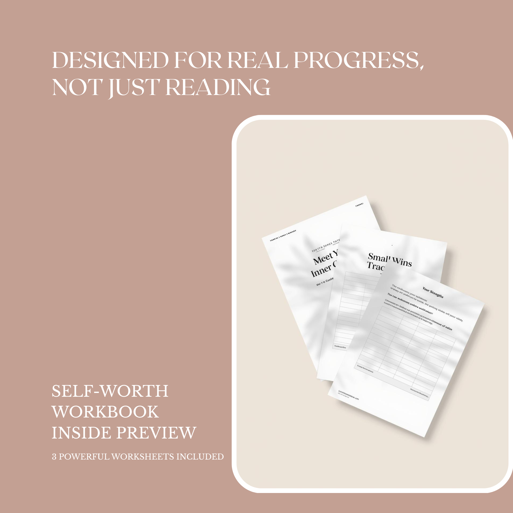 Enough: A Confidence & Self-Worth Workbook (PDF)
